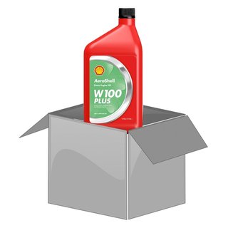 AeroShell Oil W100PLUS (1 AQ Bottle)