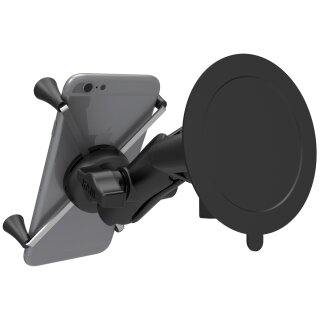 X-Grip IV Saugfusshalterung fr groe Smartphones (Phablets), mittlerer Arm