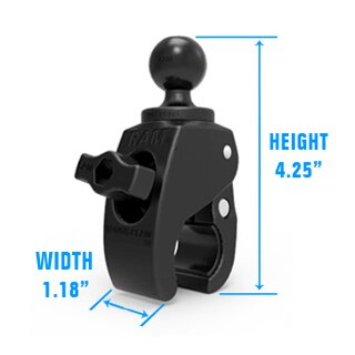 X-Grip IV Rohrhalteklammer fr groe Smartphones (Phablets), langer Arm