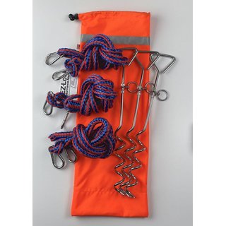 Portable tie down kit
