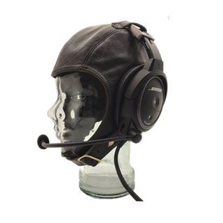 Leather head cover for Bose A20 / Lightspeed Zulu