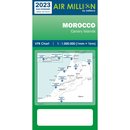 Morocco & Canary Islands Air Million VFR Chart...