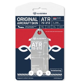 Air Serbia ATR 72 - YU-ALT silber