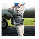 Flight Gear Piloten Leder Tasche