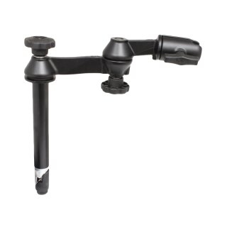 RAM Double Swing Arm with 8" Male and Single Open Socket for 1.5" Balls - See more at: http://www.rammount.com/part/RAM-VP-TTM8-1U#sthash.C0aZaCE0.dpuf