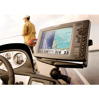 RAM Mount 2.25 Diameter Ball Mount with 3.68 Round Base, STANDARD Length Double Socket Arm & 11 X 3 Rectangle Plate