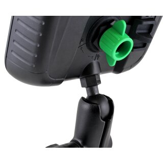 RAM Mount Flat Surface Mount with 1 Ball, including M6 X 30 SS HEX Head Bolt, for Raymarine Dragonfly-4/5 & WiFish Devices