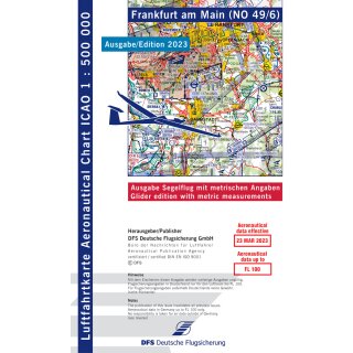 Frankfurt ICAO Glider Chart 2025