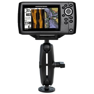 RAM 1.5 Ball Mount with 2.5 Round Base & 1.5 x 3 Rectangular Base for the Humminbird Helix 5 ONLY - See more at: http://www.rammount.com/part/RAM-202-153-202U#sthash.q73wvdVU.dpuf
