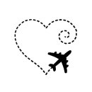 Sticker „Aviators Heart“