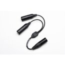 Headset Adapter Dual Plug to XLR-5 Airbus