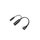 ICOM IC-A15 / A15S / IC-A22 / A24E / A3E / A6E Kopfhörer-Helikopter-Adapter