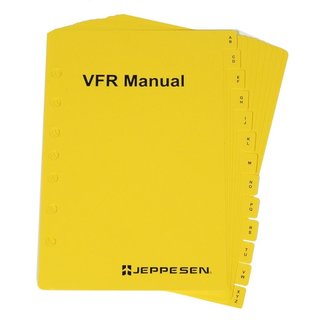 Jeppesen VFR Manual Alphabetical Tab