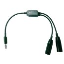 Dual Helicopter Headset Adapter